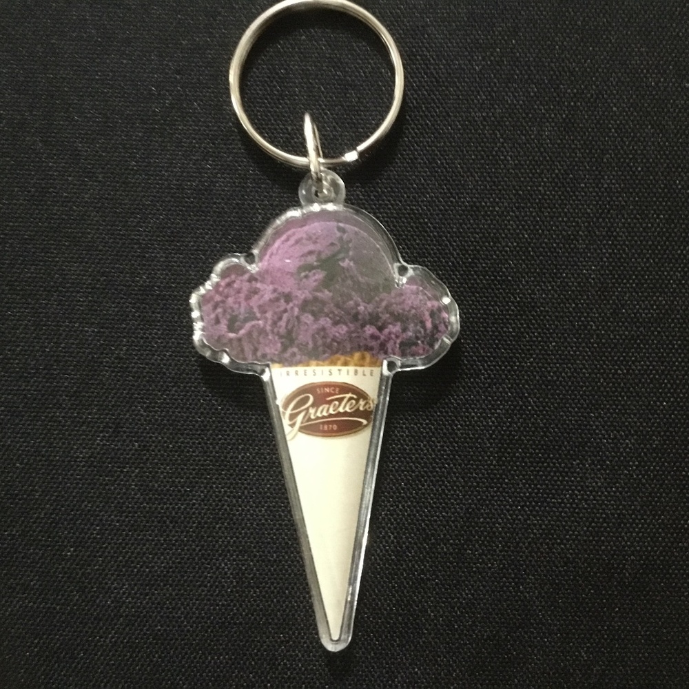 Graeters Ice Cream Key Chain - Picture 3 of 9
